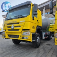 Camion malaxeur à béton SINOTRUK HOWO 6x4 16m³ robuste d'occasion 371HP pour la construction en Afrique
