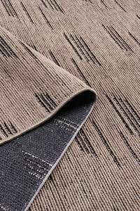 Mira <b>Mink</b> Striped Chenille Area <b>Rug</b> Wholesale 7mm Washable Non Slip Eco Friendly Pet Friendly Polyester Cotton Modern Home Floor - Product Image 4