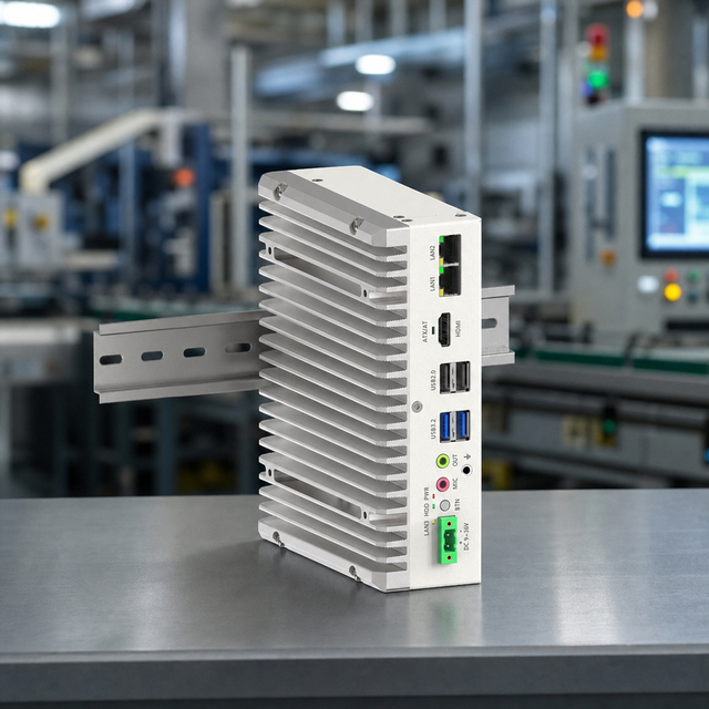 IPC Manufacturer Core I7/i5/i3 9-36V Wide DC Input Industrial Fanless Pc Embedded Computer