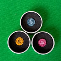 Vente directe d'usine, série Soul Rainbow, pointes de queue de billard multicouches de 14 mm emballées individuellement
