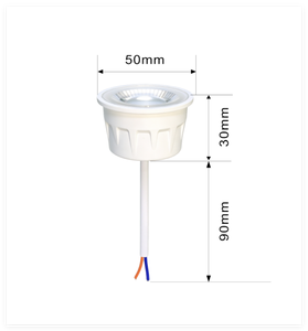 Module d'éclairage encastré LED 5W AC220V pour remplacement GU10 MR16, luminaire de plafond intérieur en plastique, installation facile, design moderne - Product Image 6
