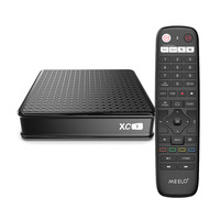 1000 pièces – Boîtier décodeur intelligent XTV Android 10 WiFi 2.4/5G MEELO PLUS avec codes IPTV Xtream – Lecteur multimédia – Vente chaude usine