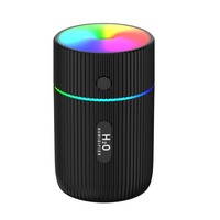 Humidificateur Portable à LED OEM mini 300ml, diffuseur d'huile essentielle d'arôme de brume de pulvérisation h2o, humidificateur d'air USB pour voiture