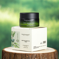 Plantes vertes bio soins de la peau hydratante et nourrissante pour le visage crème blanchissante pour les taches de décoloration