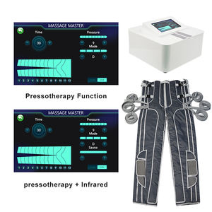 Combinaison de compression pour massage lymphatique par pression d'air Appareil lymphatique de pressothérapie Équipement corporel sous vide Presse pour jambes - Product Image 3
