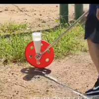 Herramienta de mano de dibujo de línea blanca de grado industrial para construcción de campo de fútbol de carretera para marcado de jardín municipal DIY