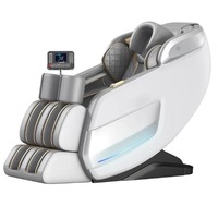 Fauteuil de massage électrique de luxe 3D à gravité zéro haut de gamme en cuir PU, modèle 2025, pour étirement et massage corporel complet – Le meilleur de Chine