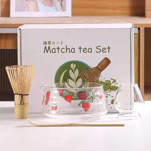 Set de Matcha Portátil y Minimalista con Batidor de Bambú - Utensilios Ecológicos para Bebidas - Product Image 1