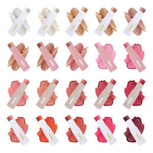 Bâton de blush professionnel double-embout avec pinceau, crème minérale de haute qualité – Fini naturel longue tenue et résistant à l'eau pour peaux claires - Product Image 5