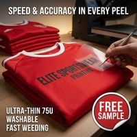 Vinyle thermocollant Premium Easy Weed, film HTV haute élasticité, lavable, pour vêtements en coton et polyester