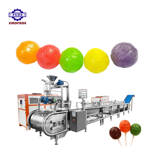 Volautomatische Lolly Snoep Maken Aangepaste Kleur En Grootte Automatische Lolly Deponeren Productielijn - Product Image 1