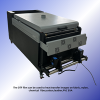 Eizoulyn Nouveauté Machine à secouer et sécher la poudre DTF 24 pouces 4 têtes automatique 60 cm pour les utilisateurs DTF avancés