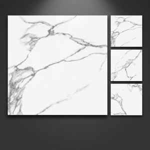 Hotel Lobby Marble Look Porcelain Floor Tiles 2x2 Ft Polished Glazed Ceramic by Vistaar - Product Image 3