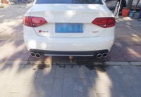 Diffuseur de lèvre de pare-chocs arrière de haute qualité pour Audi A4 B8 Nonsline 2008-2012 mise à niveau S4 Style Audi A4 B8 S4 diffuseur arrière