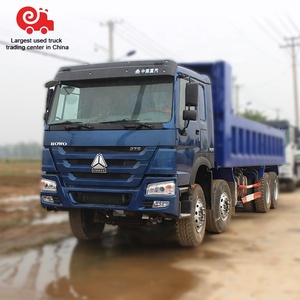 HOWO 375 HP de segunda mano de color azul de techo alto tractor camión remolque <span class=keywords><strong>cabeza</strong></span> - Product Image 3