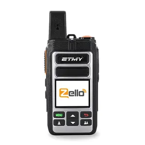 4G zello gps ptt poc star Android pocラジオトランシーバー双方向ラジオ長距離ディスプレイ付きグローバルで使用
