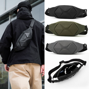 Sac à dos de <span class=keywords><strong>sport</strong></span> tendance pour hommes, nouveau sac de poitrine décontracté, sac de messager pour l'extérieur, sacoches de moto - Product Image 6