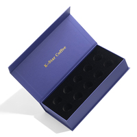 Boîte d'emballage de capsules de café en carton de luxe avec logo personnalisé