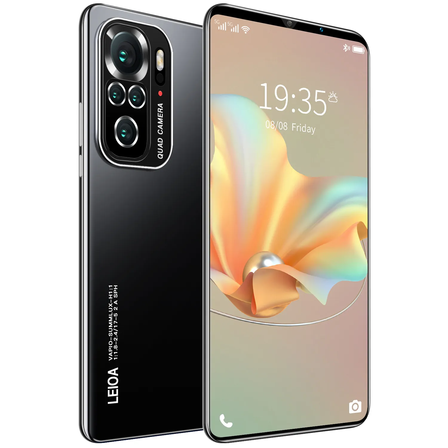 Teléfono inteligente Note10 Ultra + de alta calidad, teléfono móvil 5G de 5,5 pulgadas, OEM Android teléfono inteligente, teléfono inteligente de 12 + 128GB con doble SIM, teléfono móvil inteligente