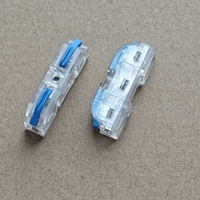Connecteur de câblage transparent en ligne LT-211 600V 32A, bornier à raccordement rapide pour fils de 0,2-4,0 mm² AWG 28-12