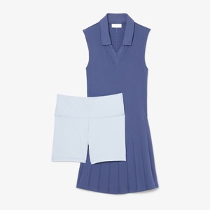 Vestido y Pantalones Cortos de Tenis Elásticos Personalizables para Mujer, Vestido Deportivo para Pickleball, Tallas Grandes, Fabricante de Ropa Deportiva Casual OEM - Product Image 4