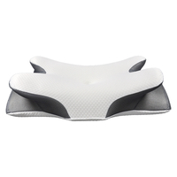 Oreiller cervical moderne en mousse à mémoire de forme certifié OEKO-TEX, tissu respirant et rafraîchissant, design ergonomique, logo personnalisé