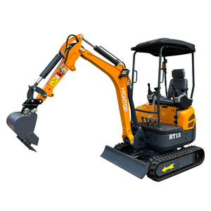Mini-excavatrice sur chenilles de 1,8 tonne, modèle le plus vendu en provenance d'usine chinoise, avec moteur, boîte de vitesses et pompe - Product Image 1