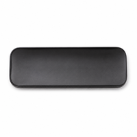 Plateau rectangulaire long en mélamine noir de 40,5 cm, design contemporain, incassable, qualité alimentaire, en résine, pour service en restaurant