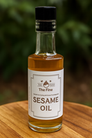 Huile de sésame grillé coréenne de qualité supérieure 180ml, pressée à basse température, naturelle, non-OGM, pure, dorée, riche en arômes, saveur noisette, sans additifs