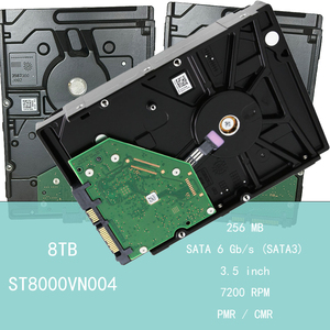 Hard Drive Internal SATA III 8TB 3.5" ST8000VN004 5900 RPM 256MB Cache NAS Penyimpanan Jaringan HDD untuk Pusat Data Server - Product Image 2