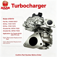 Turbocompresseur GTD17V 910850-5002Y 17201-11070 89764-71020 pour Toyota HILUX 2GD-FTV 2.4L – Ensemble de turbocompresseur de rechange