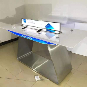 Nhà máy cung cấp thép không gỉ quảng cáo LED chiếu sáng bảng hiển thị hộp đèn logo điện thoại di động cửa hàng hiển thị dấu hiệu - Product Image 4