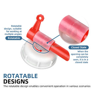 <span class=keywords><strong>Robinet</strong></span> universel pour réservoir IBC avec bec pivotant DIN51 DIN61 DIN71, <span class=keywords><strong>adaptateur</strong></span> intégré pour sortie de conteneur de liquide de <span class=keywords><strong>1000L</strong></span> - Product Image 4