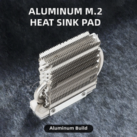 Dissipateurs de chaleur pour boîtier d'ordinateur en aluminium et cuivre sur mesure pour CPU/GPU avec faible niveau sonore 17dB