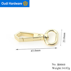 Mosquetones de resorte a presión, gancho de gatillo a presión, proveedores de cierre de bolsa, venta al <span class=keywords><strong>por</strong></span> <span class=keywords><strong>mayor</strong></span> - Product Image 3