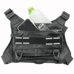 Sac à dos tactique de sport de plein air, gilet de fitness pour le cyclisme, sac de poitrine pour la course à pied en marathon et les activités de plein air - Product Image 1