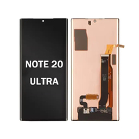 Écran OLED de Téléphone Mobile pour Samsung S20 S21 S22 S23 Ultra Cadre Écran LCD Note 8 9 10 Plus, Remplacement d'Écran AMOLED Garantie 1 An