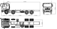 Camion chargeur latéral de conteneurs CAMC à prix d'usine, grue de chargement et déchargement de conteneurs de 20 et 40 pieds