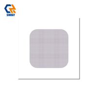Carreaux de porcelaine imitation métal mat Sinray - Antidérapants, résistants à l'usure, bordures en briques réfractaires pour villa, chambre et salon