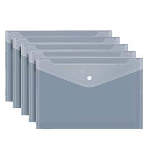 Hong Li Customizable White Cardboard Portable <b>Document</b> Bags & Presentation <b>Folders</b> for Conferences and Meetings - Product Image 1