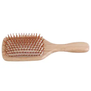 Hersteller Körperpflege weiche Holz-Eisenbürste Breschbürste Haarglätter individuelle Haarbürste für Männer