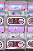 WANGERBAO Distributeur automatique de capsules Gacha en métal, personnalisable, à double étage, pour jeux à prix et arcades à griffes