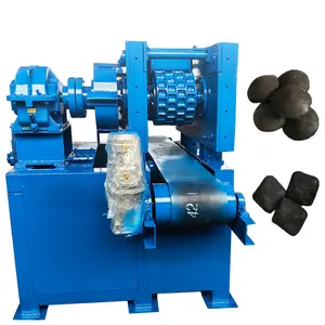 High Efficiency Hot Sale Roller Type Biomass Charcoal Coal Powder Ball Briquette Making Machine