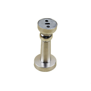 Tope de puerta de acero inoxidable con montaje en el suelo, diseño minimalista para baño, duradero - Product Image 1