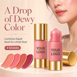บลัชออนเนื้อลิควิดแบบหยด <span class=keywords><strong>Hourglass</strong></span> เนื้อแมตต์ สีชัด ติดทนนาน ให้ลุคธรรมชาติ รับทำโลโก้ตามสั่ง เครื่องสำอางสำหรับใบหน้า - Product Image 1