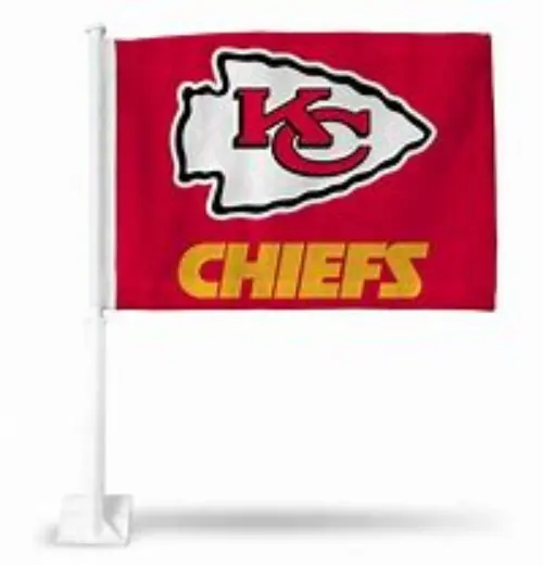 Außenflagge NFL Fußball Kansas City Chiefs Texans Autoflagge