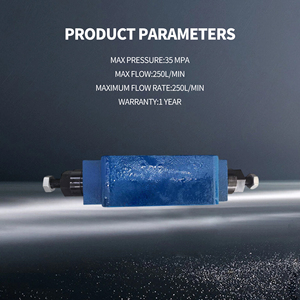 Vanne de contrôle pilote modulaire en fonte hydraulique série Z2FS, garantie 1 an - Product Image 5