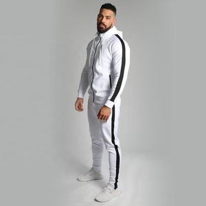 Échantillon Gratuit Survêtements Homme 100% Coton à Capuche avec Cordon de Serrage pour Logo Personnalisé Design Avant/Arrière 2026 Tenues de Jogging - Product Image 2
