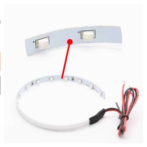 Anillos de Halo LED Angel Eyes 3.0, Lámparas Circulares para Faros de Coche con LED 5050, Óptica Amplia, Material PC Plano Convexo, IP65 - Product Image 2