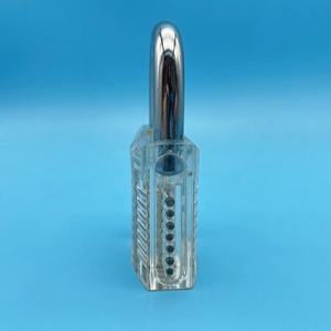 Candado de Práctica Transparente de Plástico Antirrobo, Duradero, de Buena Calidad y Económico para Aprendizaje de Cerrajería - Product Image 6